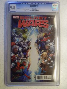 SECRET WARS #001 MARVEL CHEUNG VARIANT EDITION CGC 9.8. CAPTAIN MARVEL AVENGERS