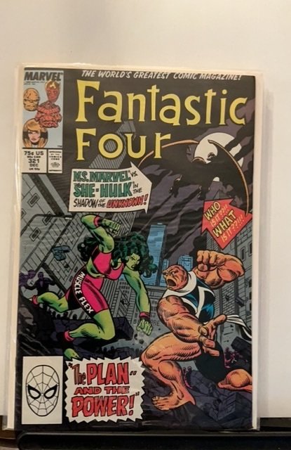 Run of Fantastic Four #321-325 (1988)