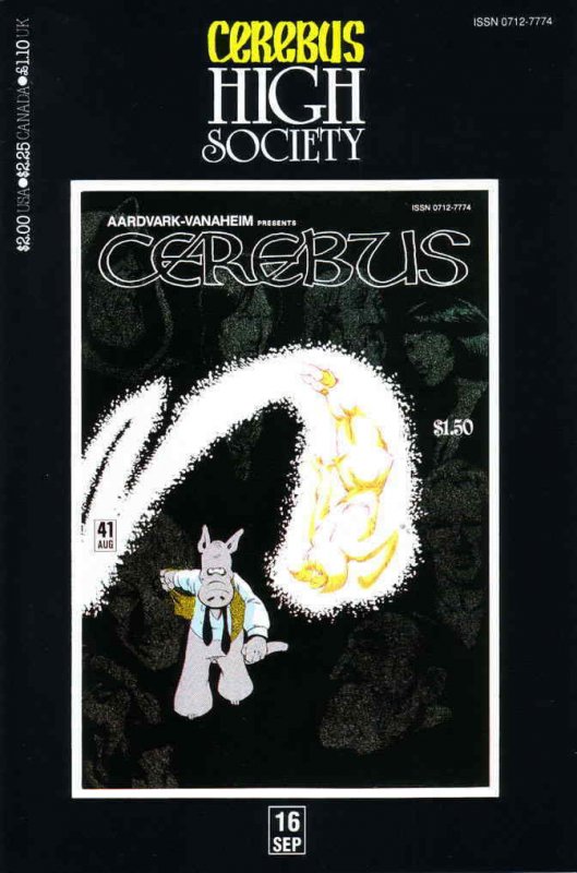 Cerebus High Society #16 FN; Aardvark-Vanaheim | save on shipping - details insi