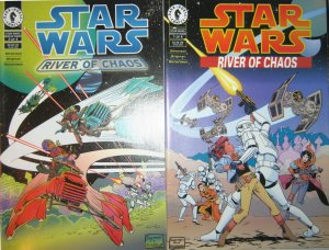 Star Wars: River of Chaos #1 2 & 3 of 4 (1995) Lot of 3 Issues Nm
