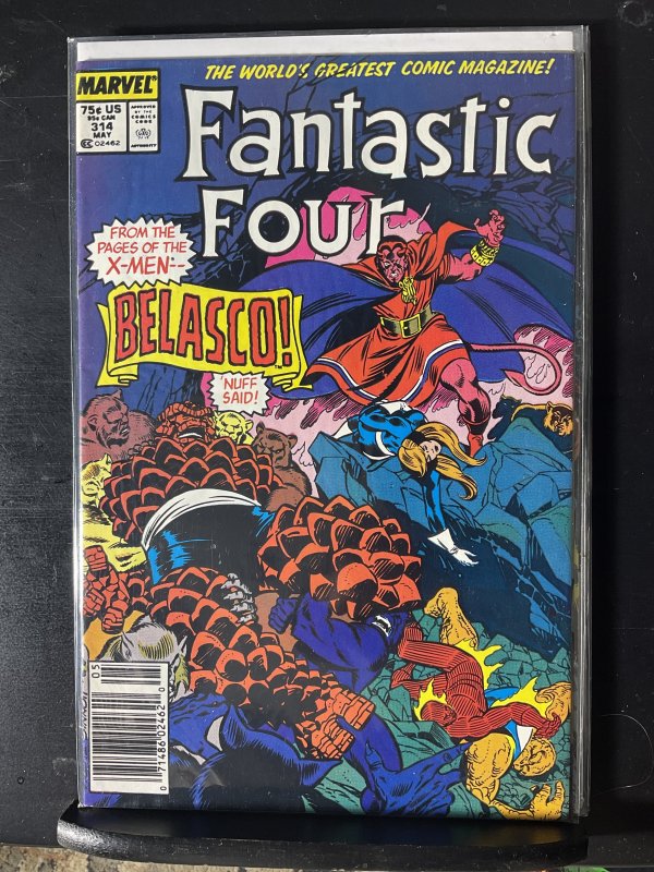 Fantastic Four #314 Newsstand Edition (1988)