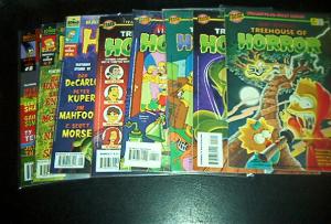 Bart Simpson's Treehouse Of Horror Comic Book Lot   