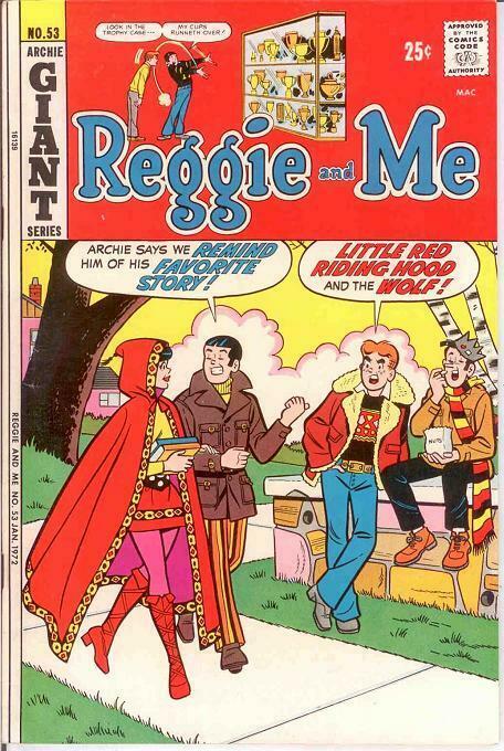 REGGIE & ME (1966-1980)53 VF-NM    January 1972 COMICS BOOK