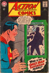 Action Comics #355 - Death Of Luther Supergirl App - 1967 (Grade 4.0) WH
