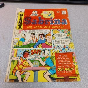 Sabrina The Teen-age Witch 7 archie comics 1972 national diamond insert variant