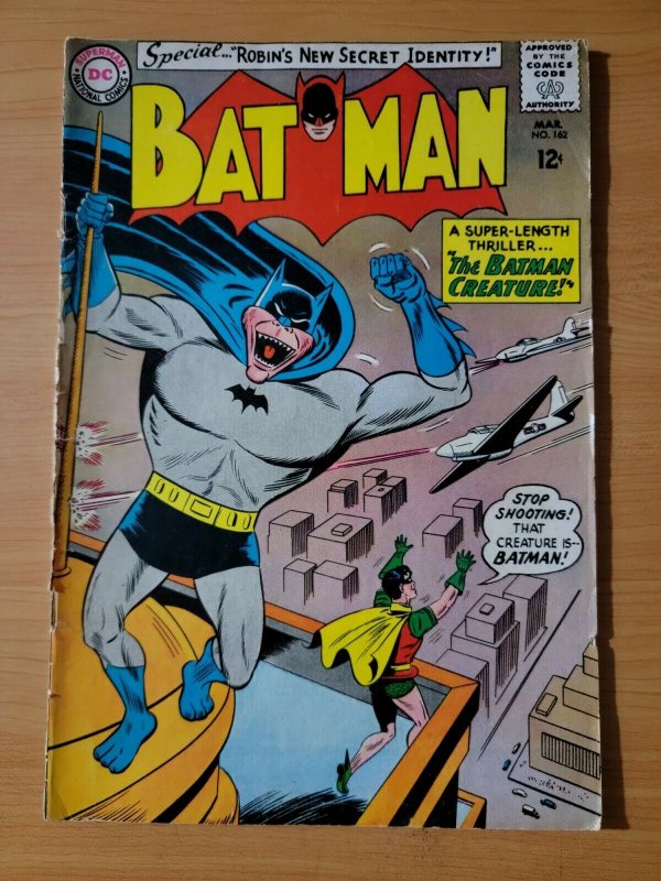 Batman #162 ~ VERY GOOD VG ~ 1964 DC Comics