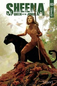 Sheena Queen of the Jungle #3 Arthur Suydam Variant Dynamite 2021