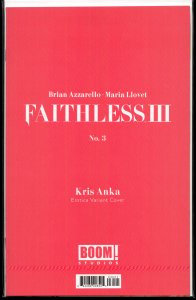 Faithless II #1 Second Print Variant Cover (2020)