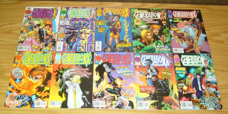 Generation X #-1 ½ 1-75 VF/NM complete series + (5) annuals - marvel comics set