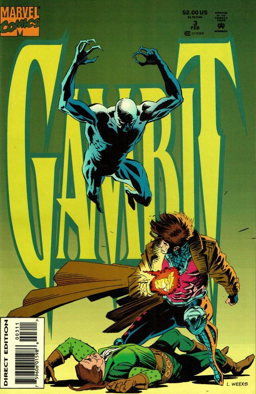 Gambit (1993 1st Series) #1-#4 - VF/NM - FULL SET!