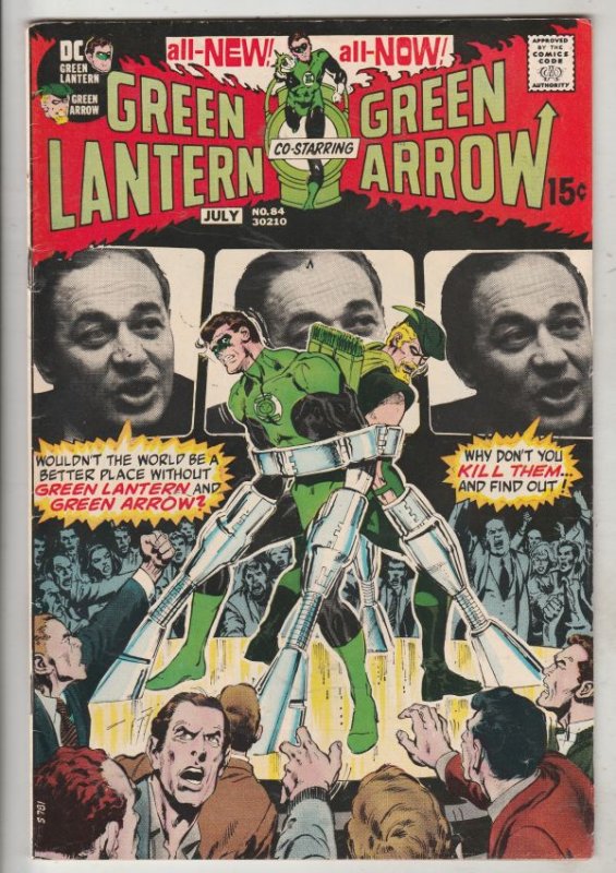 Green Lantern #84 (Jul-71) VF High-Grade Green Lantern, Green Arrow