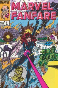 Marvel Fanfare #11 FN ; Marvel | Black Widow George Perez