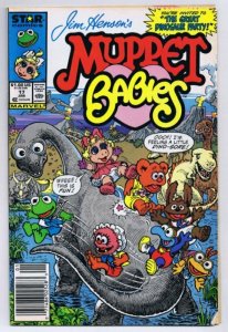 Muppet Babies #17 ORIGINAL Vintage 1988 Marvel Comics  