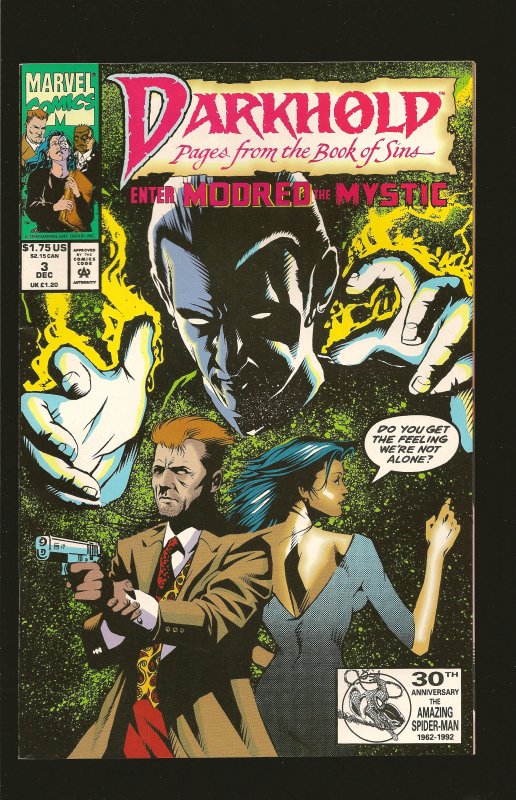 Marvel Comics Darkhold: Pages from the Book of Sins #3 (1992)