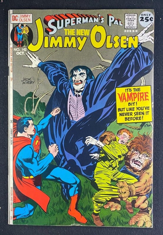Superman's Pal, Jimmy Olsen (1954) #142 FN+ (6.5) Jack Kirby Neal Adams Cover