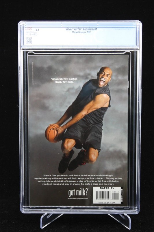 Silver Surfer: Requiem #1 - Esad Ribic Art + Cover (CGC 9.8) 2007