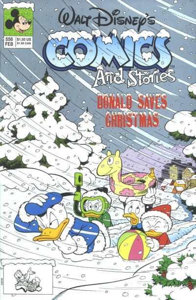 Walt Disney's Comics and Stories #556, NM + (Stock photo)