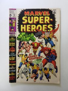 Marvel Super-Heroes #21 (1969) FN/VF condition
