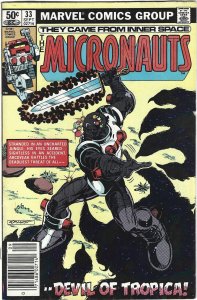 Micronauts #33 Newsstand Edition (1981)