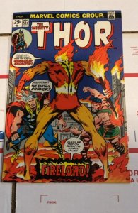 Thor #225 (1974) first app of firelord w MVs