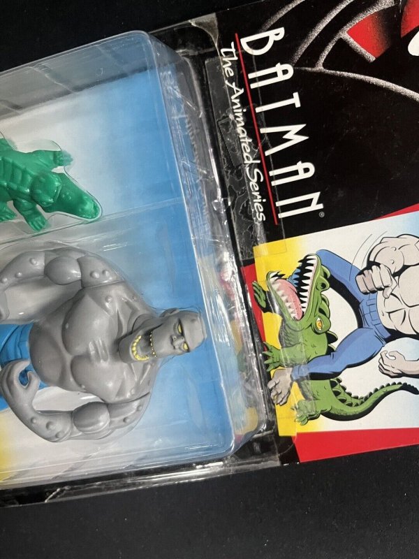 Batman the Animated Series Killer Croc with Power-Punch Arm and Pet Crocodile...