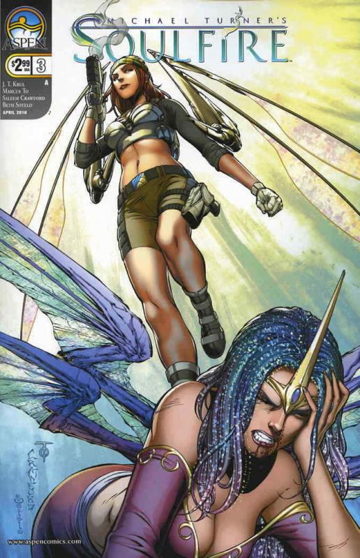Soulfire (Michael Turner’s…,Vol. 2) #3A VF/NM; Aspen | save on shipping - detail