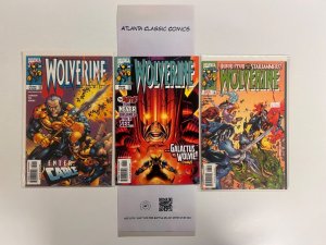 3 Wolverine Marvel Comic Books # 137 138 139 Avengers Spiderman Thor 51 SM5