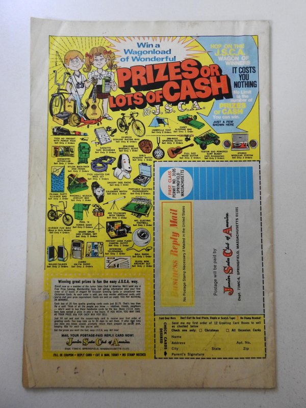 Marvel Team-Up #14 (1973) GD/VG Condition! Moisture stain, tape pull back cover