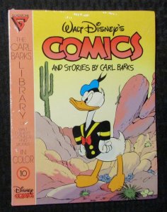 CARL BARKS Library WALT DISNEY Comics #10 Sealed w/ Card #10 Gladstone