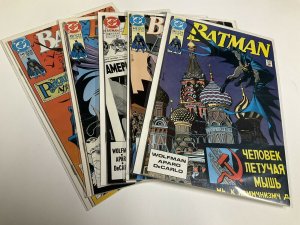 Batman 445 446 447 448 449 Vf-Nm Very Fine-Near Mint DC Comics 