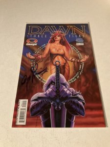 Dawn Three Tiers 1 Nm Near Mint Signed Joe Linsner Image Comics 