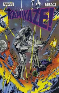 Dai Kamikaze! #3 Now Comics August Aug 1987 (VFNM)
