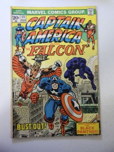 Captain America #171 (1974) GD/VG Condition MVS Intact