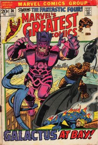 Marvel's Greatest Comics #36 (1972) Fantastic Four
