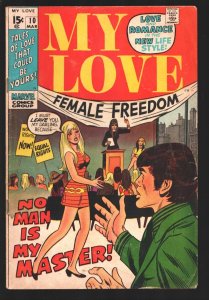 My Love #10  1971 - Marvel  -VG - Comic Book