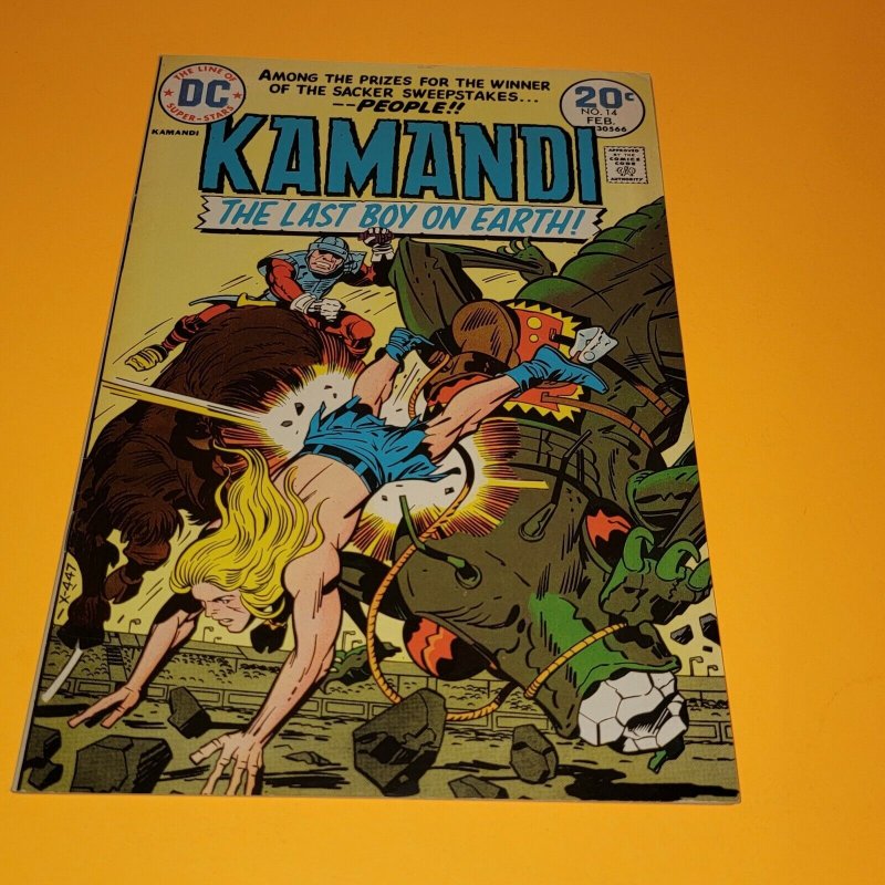 1974 Kamandi The Last Boy on Earth 14 Jack Kirby Fine/VF