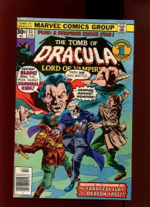 TOMB OF DRACULA #53 - BLADE + HANNIBAL KING (5.5 OB) 1977