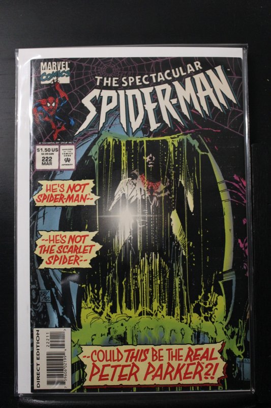 The Spectacular Spider-Man #222 Direct Edition (1995)