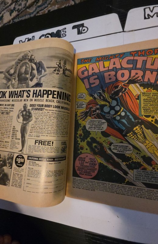Thor #162 (1969)Galactica a Borning