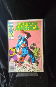 Captain America #324 Newsstand Edition (1986) Captain America 