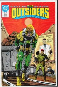 The Outsiders #11 (1986) The Outsiders