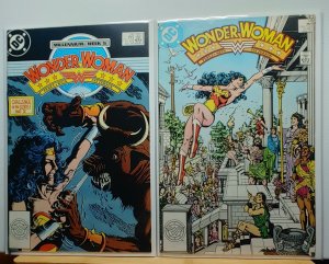 Wonder Woman #13 & 14 (1988) George Perez Classic Set Both High Grade