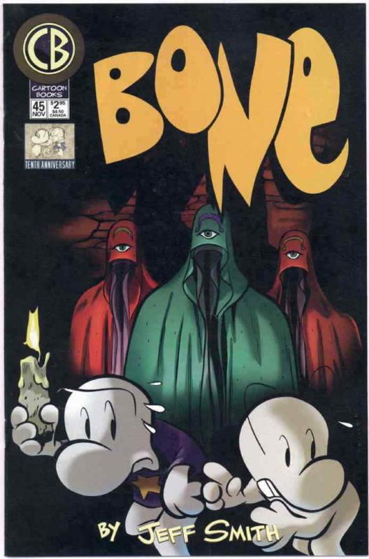 Bone #45 VF/NM; Cartoon Books | save on shipping - details inside