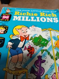 RICHIE RICH MILLIONS 50 DEAN MARTIN APPEARANCE 1967 Harvey giant size silver age