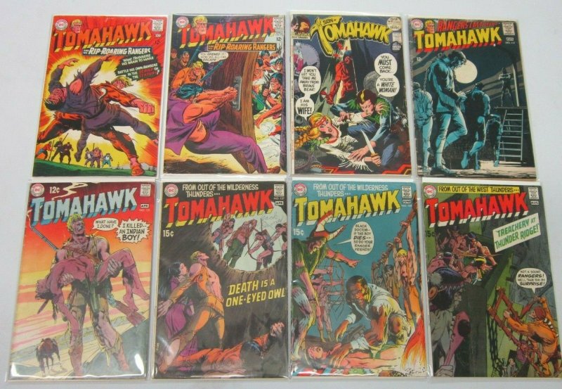 Tomahawk comic lot from:#78-137 19 different 4.0 VG (1962-71)