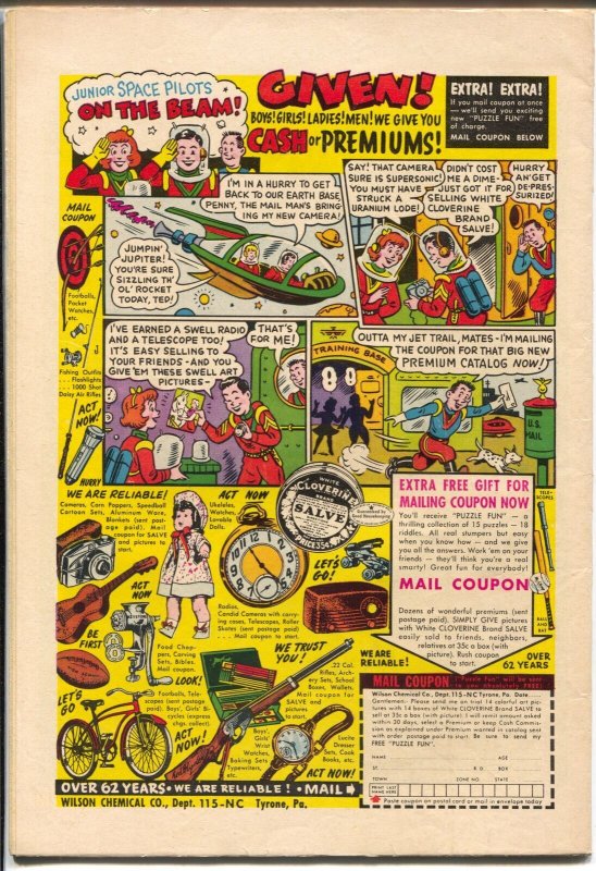 Fox and Crow #38 1957-DC-slapstick humor-prank cover-VG