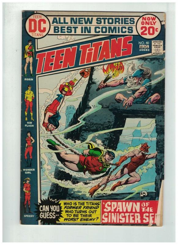 TEEN TITANS (1966) 40 G-VG   August 1972