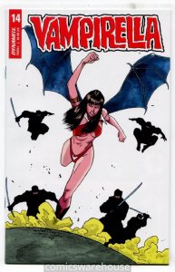 VAMPIRELLA (2019 DYNAMITE) #14 VARIANT 1:7 PEEPLES HOMAGE INCV NM G11402