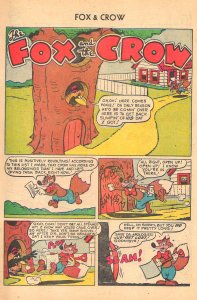 FOX and the CROW #8 (Feb 1953) 36 Pages of Madcap Jim Davis Hijinx!  VG+