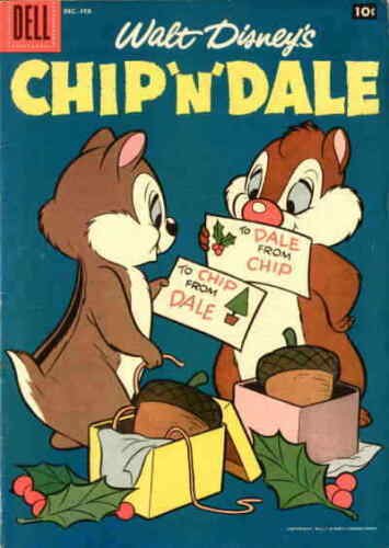 Chip 'n' Dale (1st Series) #12 GD; Dell | low grade - December 1957 Walt Disney 